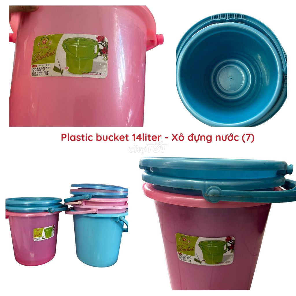 Xô đựng nước Nhựa 14 lít. Mua bán Nội thất, đồ gia dụng khác tại Thành phố Hội An Quảng Nam được đăng bởi Thảo Uyên hình 1