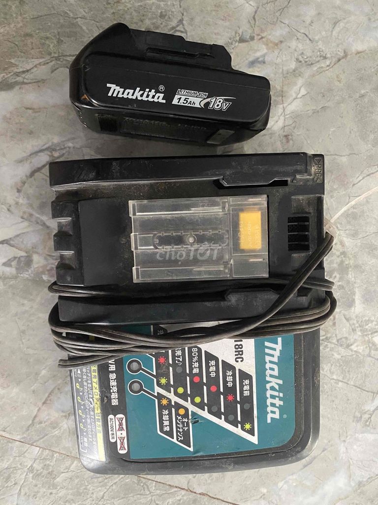 Sạc pin Makita 18V hàng bãi. Mua bán Phụ kiện (Màn hình, Chuột...) tại Huyện Châu Đức Bà Rịa - Vũng Tàu được đăng bởi Trí hình 1
