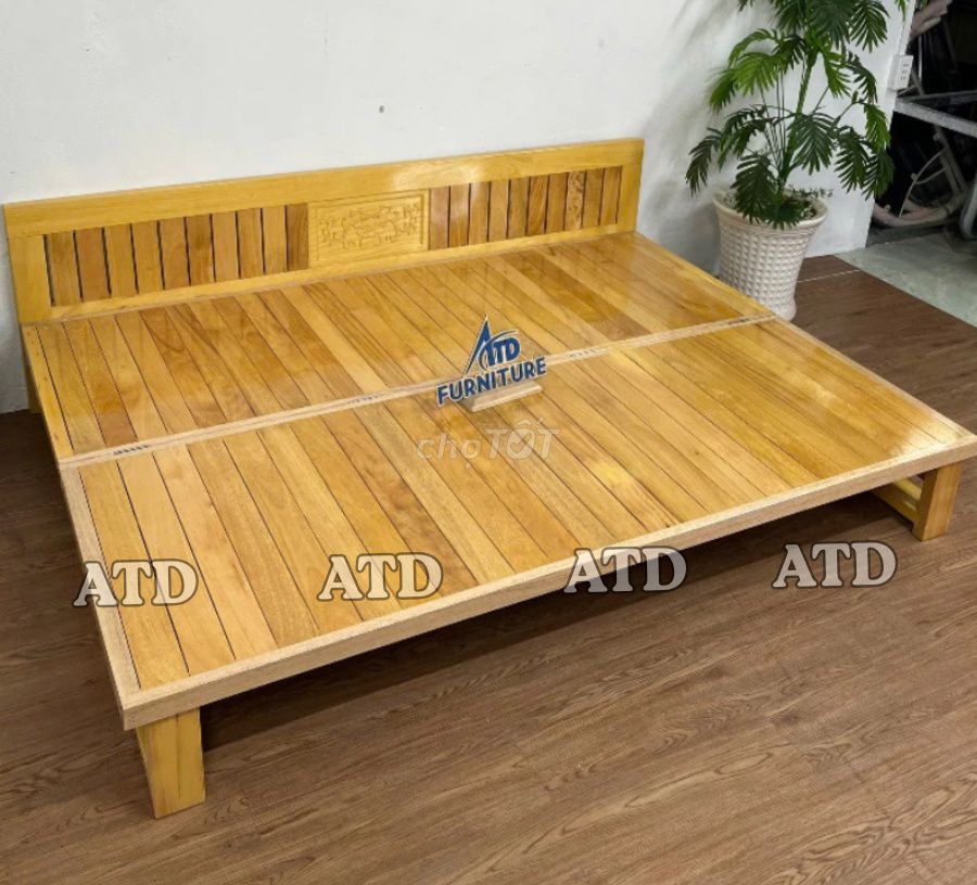 GIƯỜNG GẤP GỌN, GIƯỜNG GỖ GIƯỜNG GỖ GẤP, GIƯỜNG GỖ. Mua bán Giường, chăn ga gối nệm tại Quận 8 Tp Hồ Chí Minh được đăng bởi Nhi Nguyen Nội thất ATD hình 1