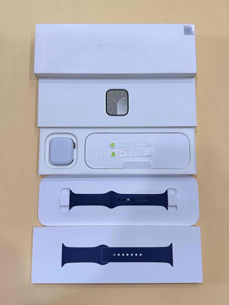 Apple Watch Series 9 41mm eSIM Thep Trắng Like New. Mua bán Thiết bị đeo thông minh tại Quận Bình Thạnh Tp Hồ Chí Minh được đăng bởi Đức Phong hình 1