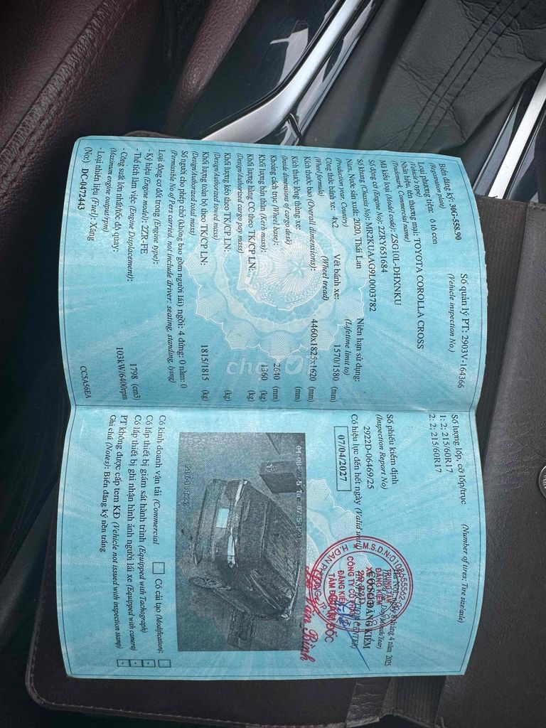 Toyota Corolla Cross 2020 1.8G - 70000 km. Mua bán Ô tô tại Huyện Đan Phượng Hà Nội được đăng bởi Dũng hình 1