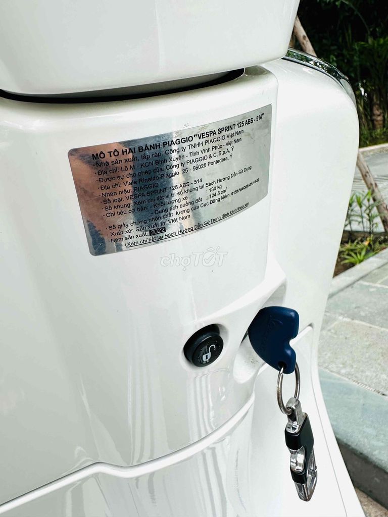Sprint S125 ABS trắng đk cuối 22. Mua bán Xe máy tại Quận 8 Tp Hồ Chí Minh được đăng bởi An hình 5