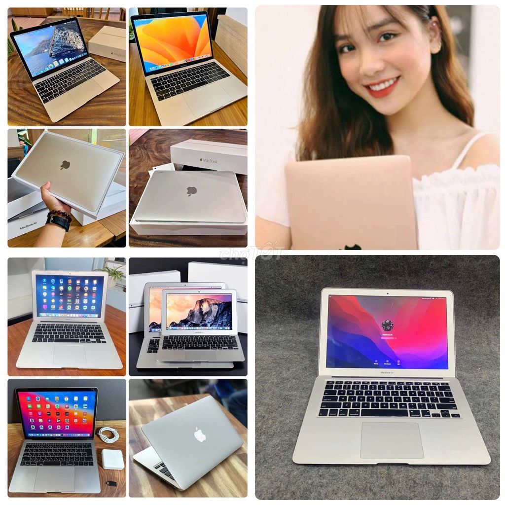 Macbook Air & pro 2017 core i5i7 SSD1TB có BH cod