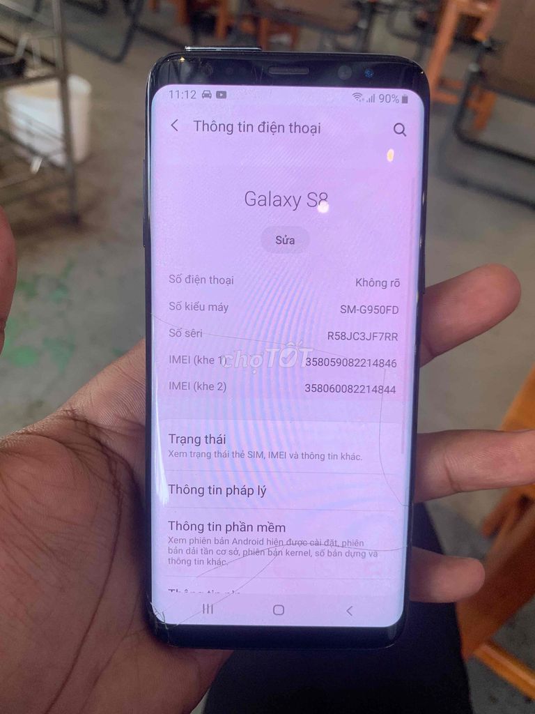 Samsung Galaxy S8 64GB Đen. Mua bán Điện thoại tại Quận 12 Tp Hồ Chí Minh được đăng bởi thuan hình 1
