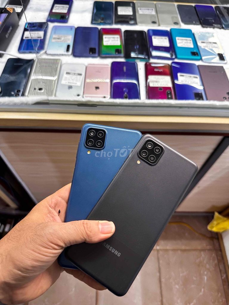 Samsung A12 128GB Xanh. Mua bán Điện thoại tại Thành phố Long Xuyên An Giang được đăng bởi TL Mobile hình 1