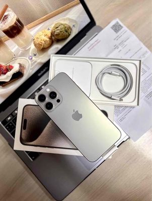 iPhone 15 Pro Max 256GB Titan FULLBOX APPLE 9/2025