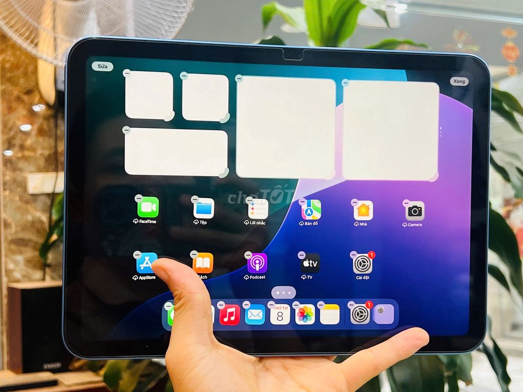 Apple iPad Gen 10 64GB Wifi Xanh Likenew. Mua bán Máy tính bảng tại Quận Đống Đa Hà Nội được đăng bởi quốc nam  hình 1