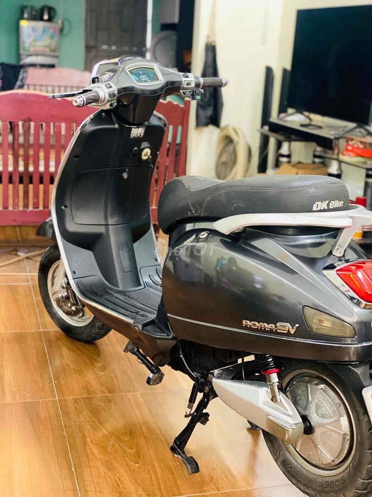 Vespa điện hãng Dk bike roma 2020 đèn vuông. Mua bán Xe điện tại Thành phố Nam Định Nam Định được đăng bởi Trung Đồ Cũ hình 6
