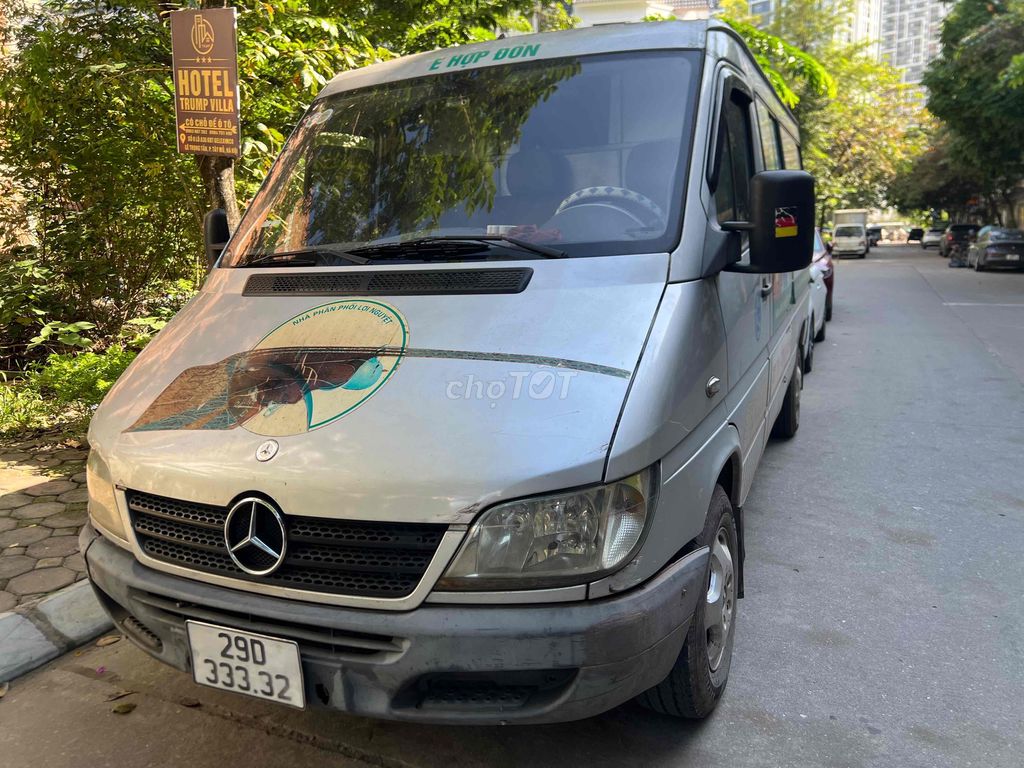 Mẹc Spirinrer Tải Van sx 2009 máy dầu 3 chỗ 900kg. Mua bán Xe tải, xe ben tại Quận Hà Đông Hà Nội được đăng bởi Nguyen Van Thuan hình 2