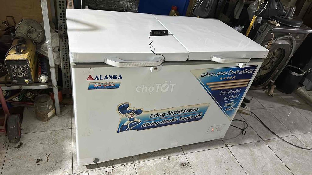 Thanh lý tủ đông mát Alaska 290L làm lạnh tốt