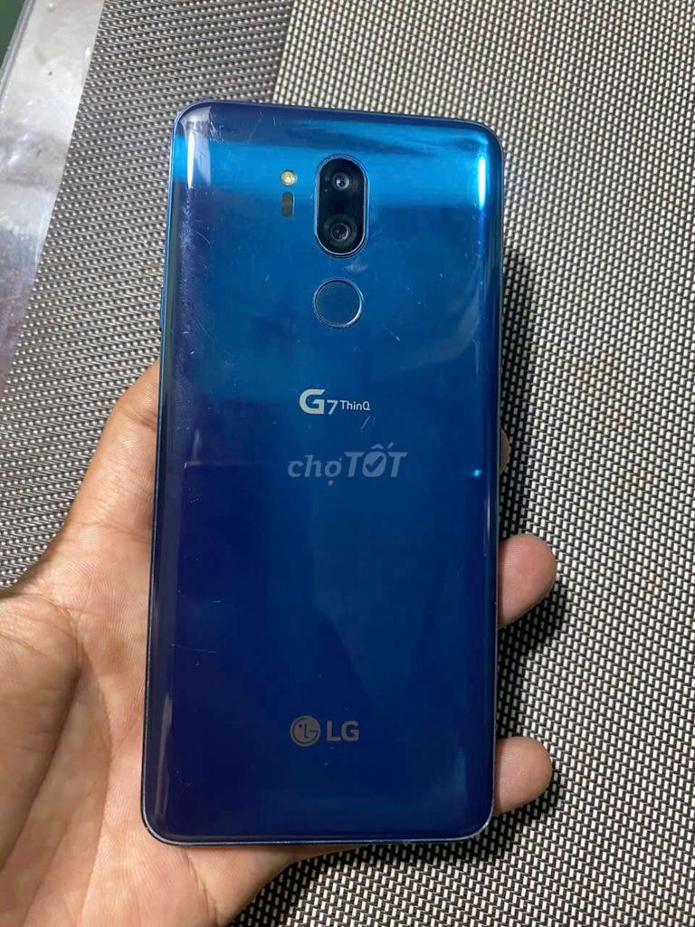 LG G7 ThinQ 64GB Xanh. Mua bán Điện thoại tại Thành phố Thủ Dầu Một Bình Dương được đăng bởi Tmvb hình 1