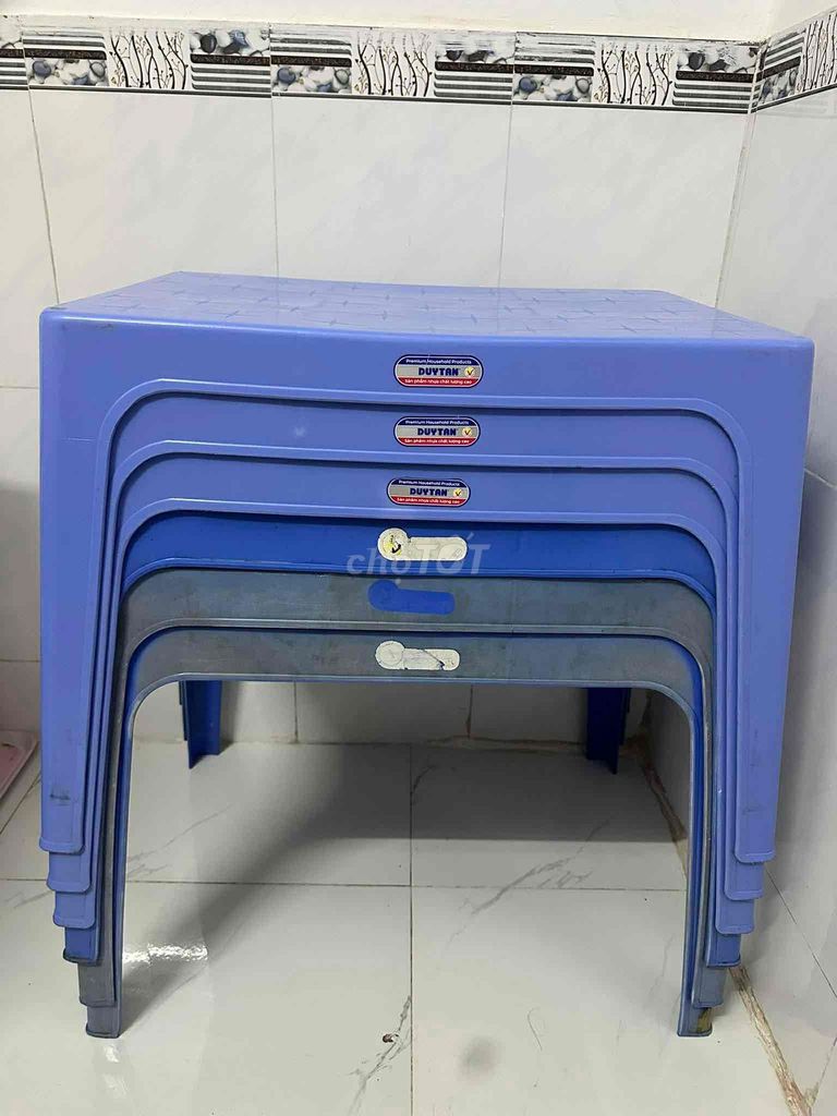 Ghế nhựa Duy Tân màu xanh. Mua bán Bàn ghế tại Quận Bình Tân Tp Hồ Chí Minh được đăng bởi Thuận Cao hình 1