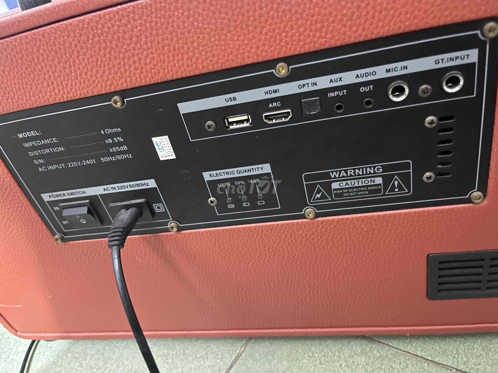 Loa Soundbox Nâu đỏ. Mua bán Tivi, Âm thanh tại Quận 10 Tp Hồ Chí Minh được đăng bởi nguyễn hữu đức hình 1