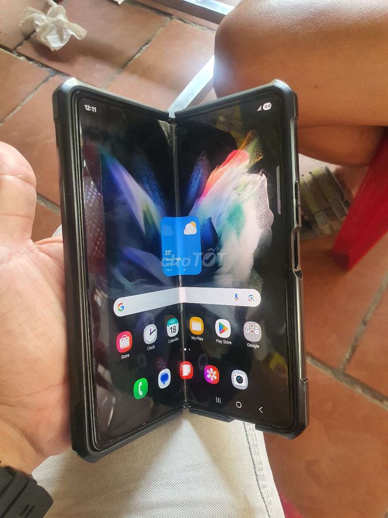 Samsung Z Fold3 Đen Đã sử dụng. Mua bán Điện thoại tại Quận Bình Tân Tp Hồ Chí Minh được đăng bởi robin hình 1