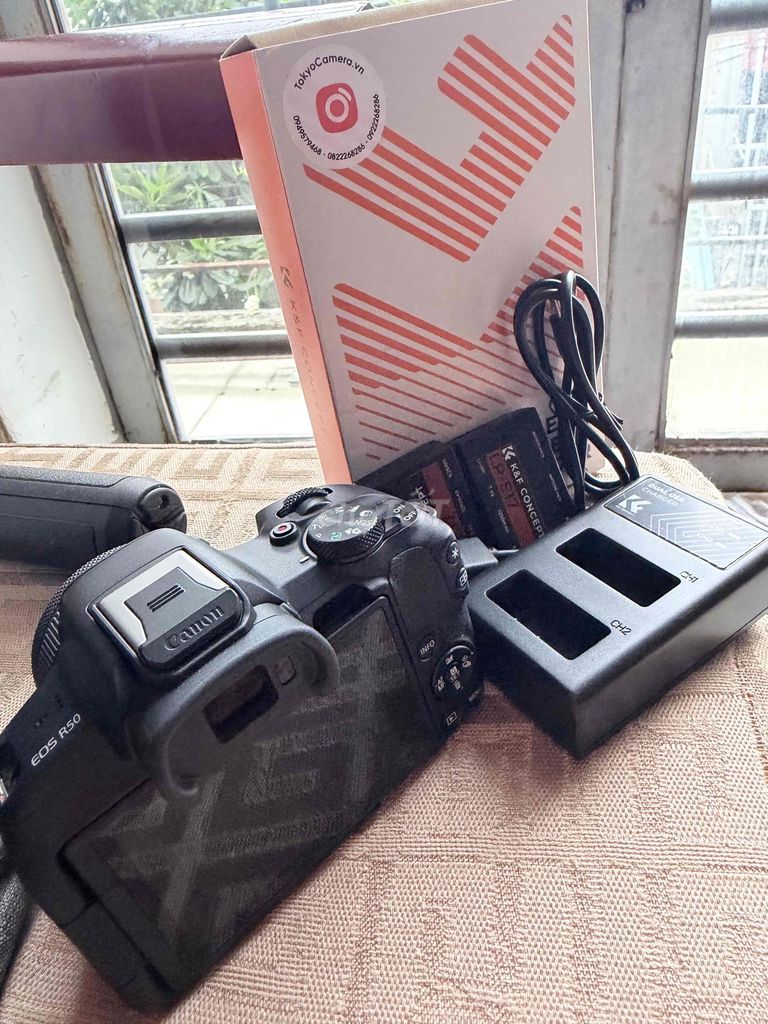 Máy ảnh Canon EOS R50 Chưa Kích BH. Mua bán Máy ảnh, Máy quay tại Thành phố Thủ Đức Tp Hồ Chí Minh được đăng bởi Đinh Anh Tài hình 1