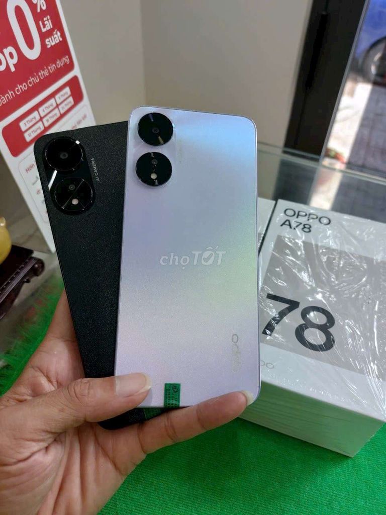 OPPO A78 5G FULLBOX , BẢO HÀNH 1 NĂM .