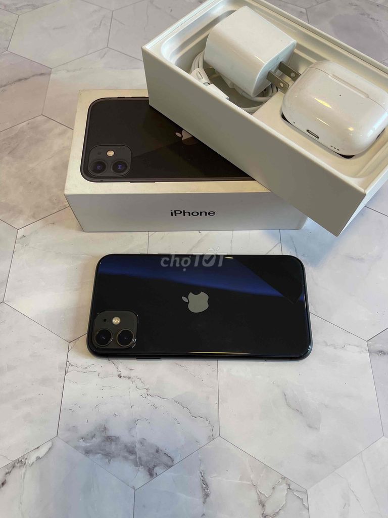 iPhone 11 256G Pin 90% Bản QTế Zin Bao Xài Ngon. Mua bán Điện thoại tại Quận Tân Bình Tp Hồ Chí Minh được đăng bởi Phát Vận Phát Tài hình 1