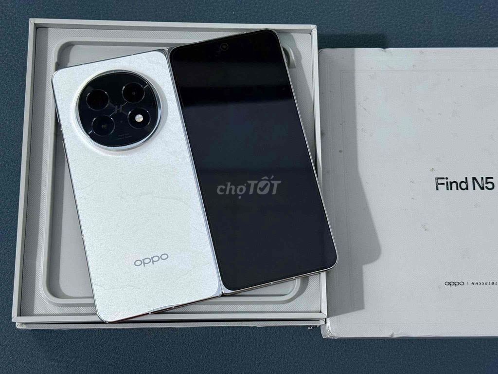 Oppo Find N5 16GB/512GB Bạc. Mua bán Điện thoại tại Huyện Nhơn Trạch Đồng Nai được đăng bởi Nguyễn Hồng Qui hình 1
