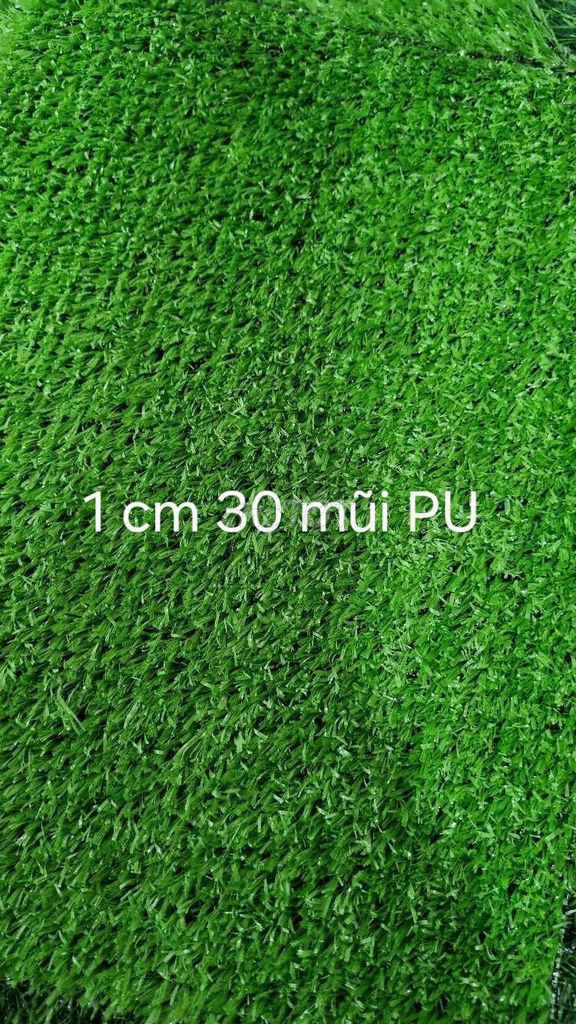 Thảm Cỏ Nhân Tạo,Thảm trải sàn 1cm30mũi Pu(2×0,5m)