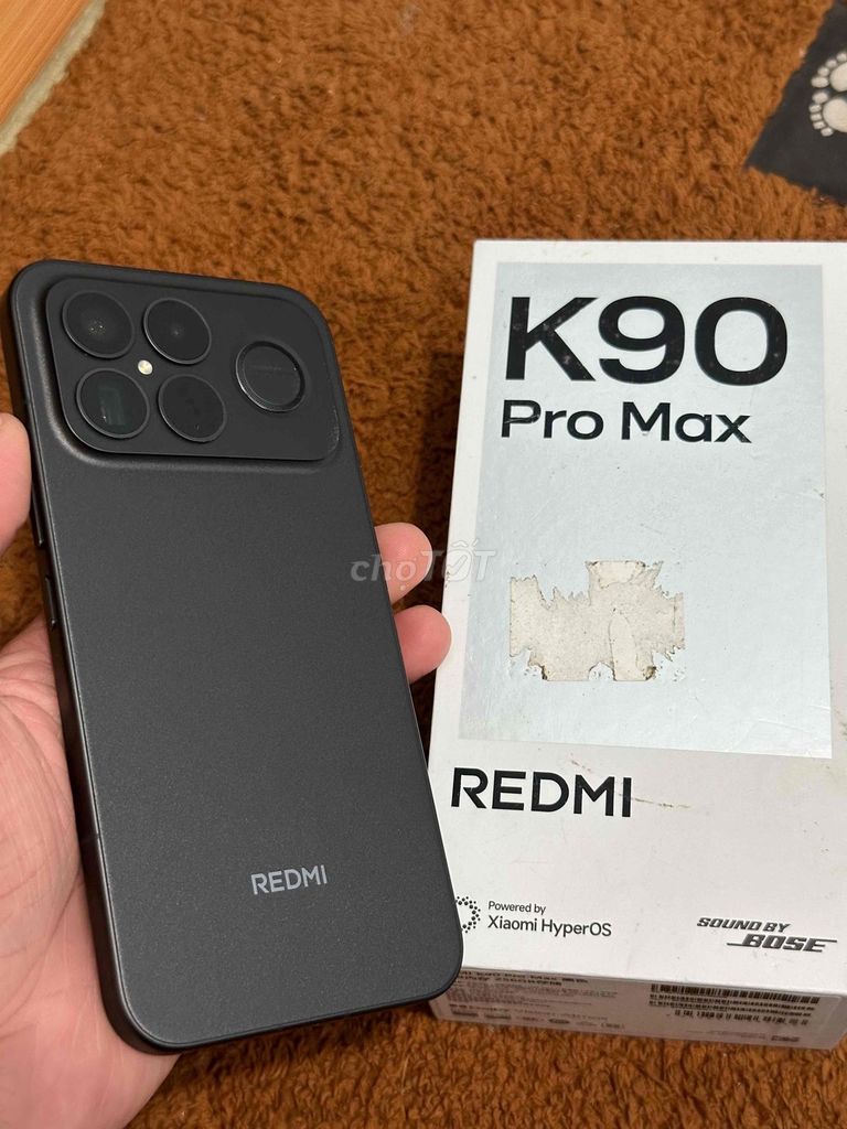 Xiaomi Redmi K90 Pro Max ram 12/256 fullbox 99 ban. Mua bán Điện thoại tại Thành phố Thủ Dầu Một Bình Dương được đăng bởi Hoàng hải hình 1