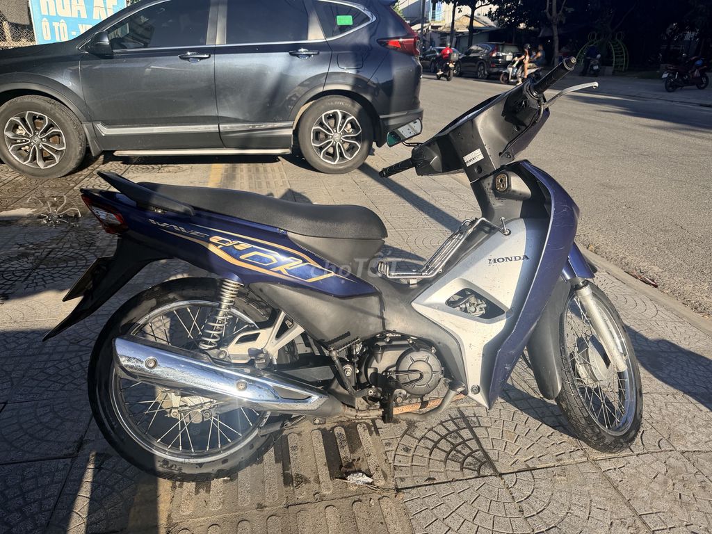 Honda Wave RSX синий полуавтомат