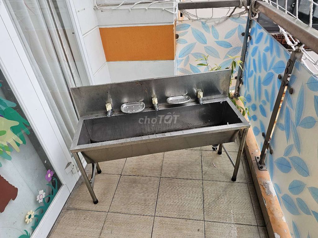 Bồn rửa Inox đã sử dụng. Mua bán Thiết bị vệ sinh, nhà tắm tại Quận Tân Bình Tp Hồ Chí Minh được đăng bởi A phát hình 1