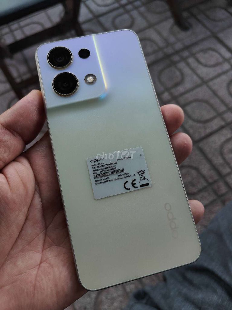 Oppo Reno 8 5G 256GB Trắng. Mua bán Điện thoại tại Quận Gò Vấp Tp Hồ Chí Minh được đăng bởi Hung  hình 1