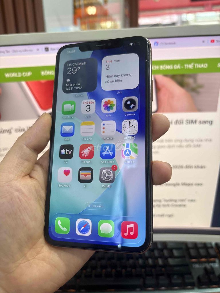 iphone 11promax 64g full gold 99% quốc tế. Mua bán Điện thoại tại Quận Lê Chân Hải Phòng được đăng bởi hoang anh hình 1