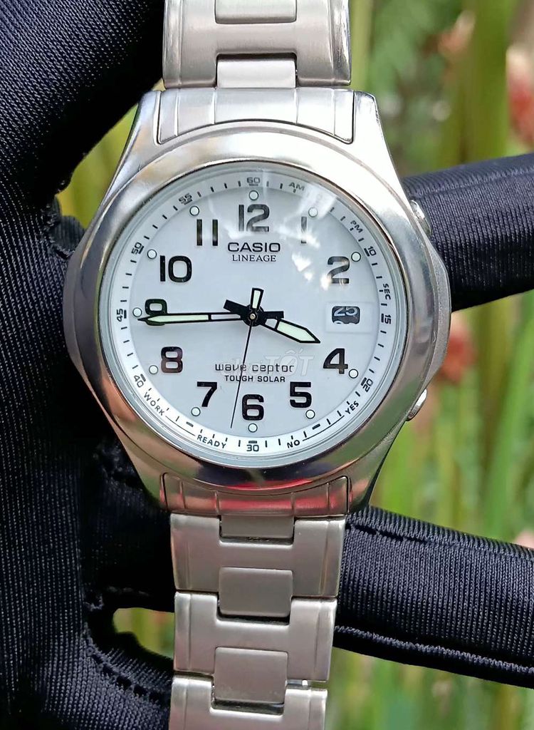 Đồng hồ Casio Lineage Titanium Bạc Nam. Mua bán Đồng hồ tại Huyện Tháp Mười Đồng Tháp được đăng bởi Anh Trần hình 1