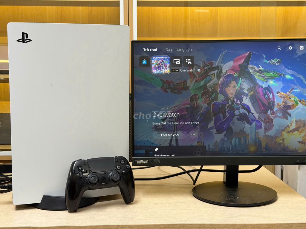 Máy chơi game Sony PS5 Trắng Ổ đĩa FULL PHỤ KIỆN . Mua bán Thiết bị chơi game tại Quận Đống Đa Hà Nội được đăng bởi NHẬT LỆ CAMERA hình 1