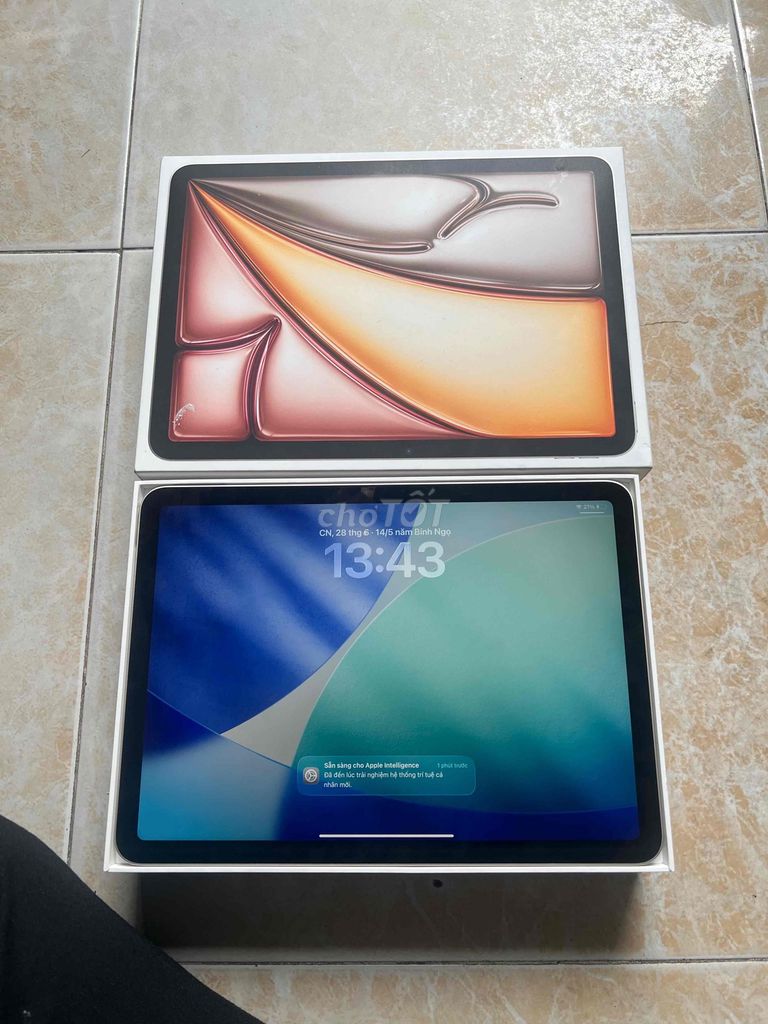 Apple iPad Air M4 11 inch 128GB Wifi 99% like new. Mua bán Máy tính bảng tại Quận 8 Tp Hồ Chí Minh được đăng bởi Huỳnh Ngọc Thái  hình 1