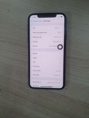 Iphone xs đẹp zin tất cả