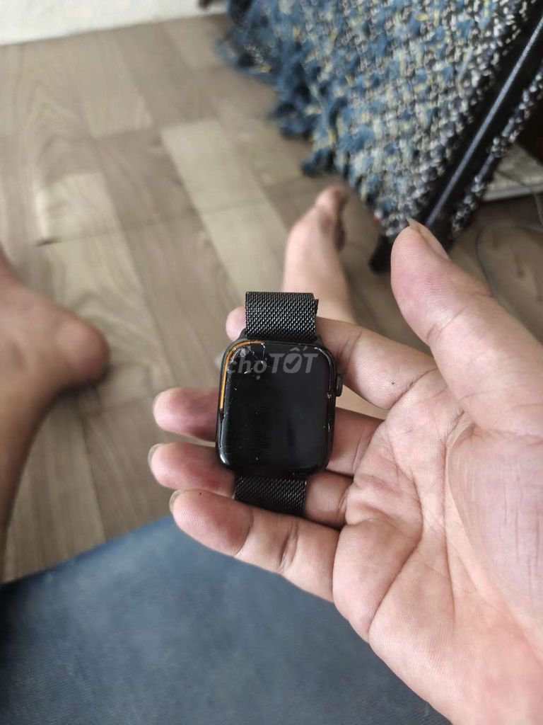Apple Watch Series 5 44mm Thép GPS + Cellular Đen. Mua bán Thiết bị đeo thông minh tại Quận Liên Chiểu Đà Nẵng được đăng bởi anh tường hình 1
