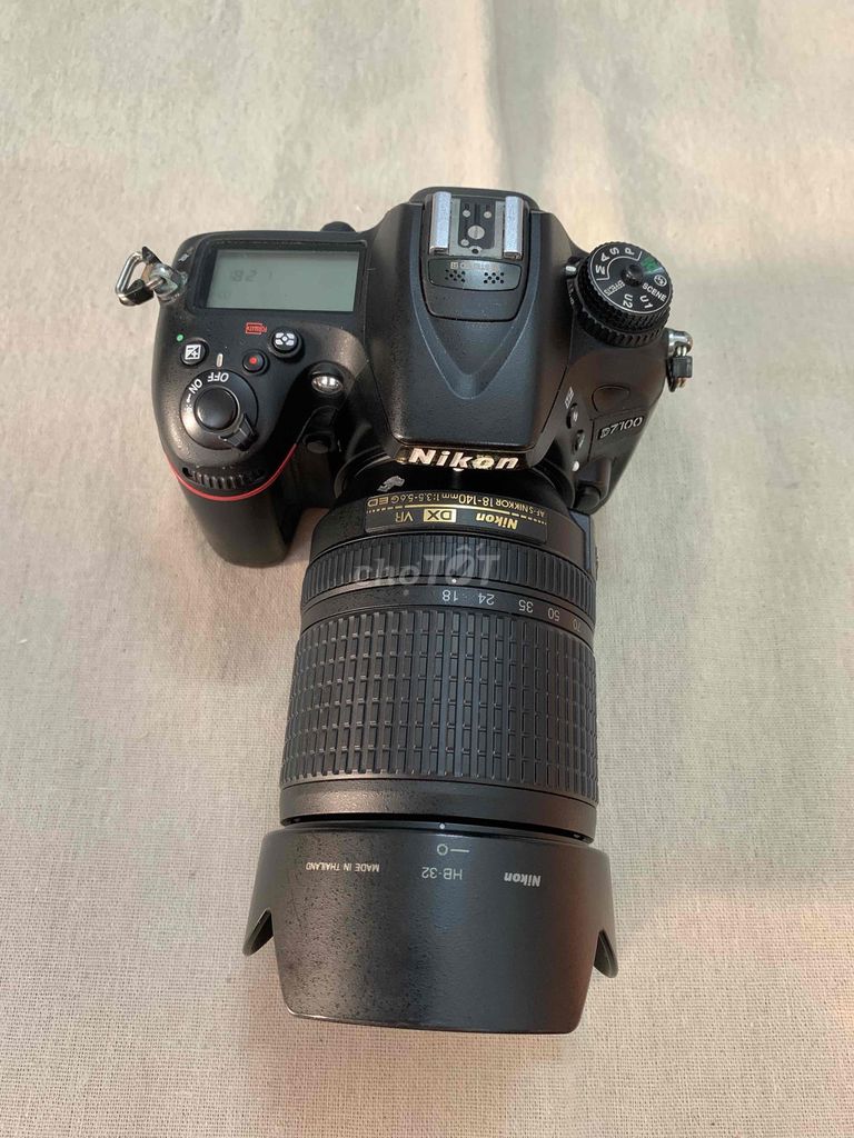 Nikon D7100+Lens 18-140 ED DX VR