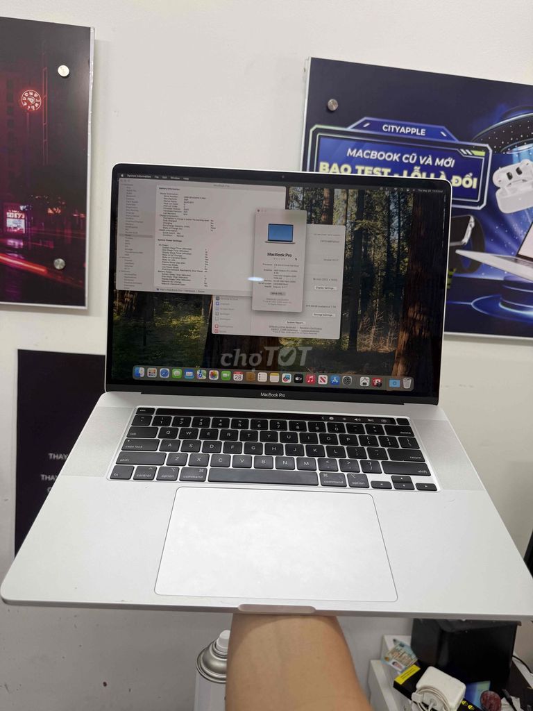 🔥 MÀN 16": PRO 2019 I7/32GB/1TB GRAY - GIÁ 14TR5:. Mua bán Laptop tại Quận Đống Đa Hà Nội được đăng bởi CITYAPPLE hình 1