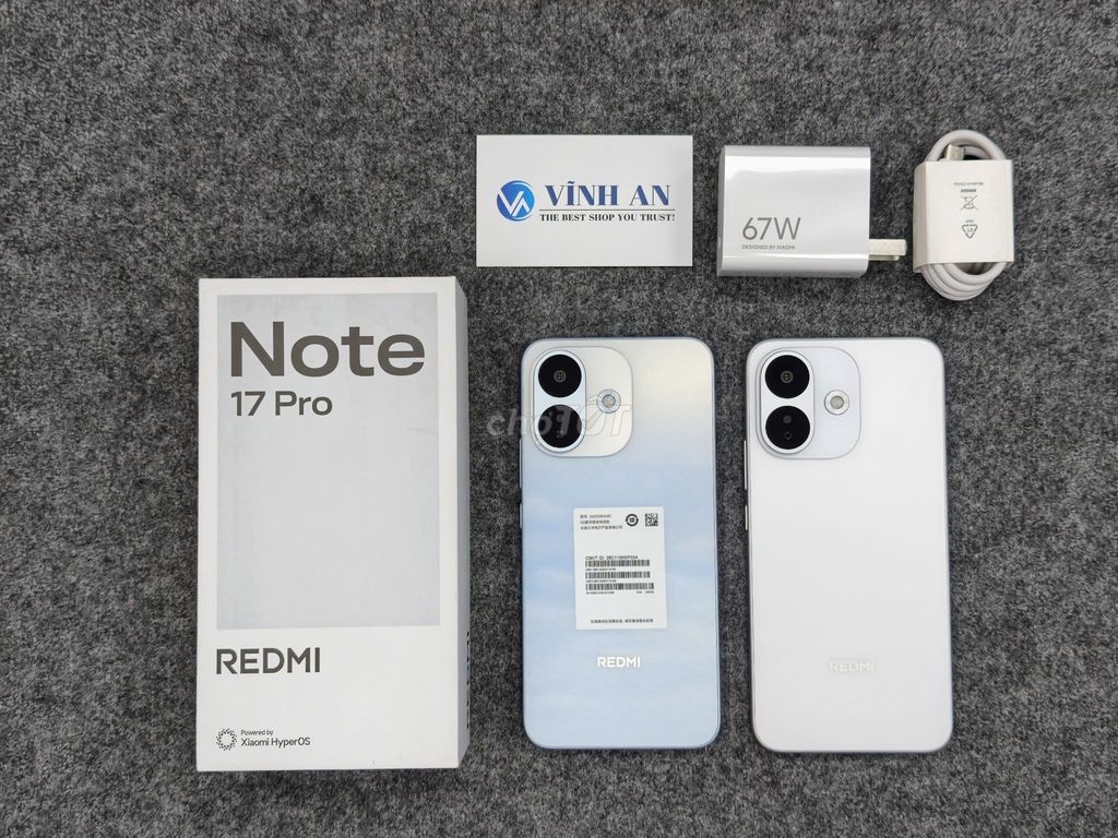 REDMI NOTE 17 PRO 5G (12GB/256GB) FULLBOX 99%. Mua bán Điện thoại tại Quận 11 Tp Hồ Chí Minh được đăng bởi Vinhanmobile hình 1