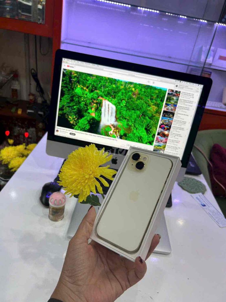 iphone 15plus 256gb vàng j/a pin96 zin áp suất. Mua bán Điện thoại tại Quận 3 Tp Hồ Chí Minh được đăng bởi Nam Á Mobile hình 1