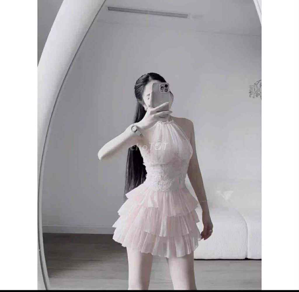 Váy nữ dáng xoè hai dây. Mua bán Quần áo tại Huyện Quỳ Châu Nghệ An được đăng bởi Hồng Nhiên hình 1