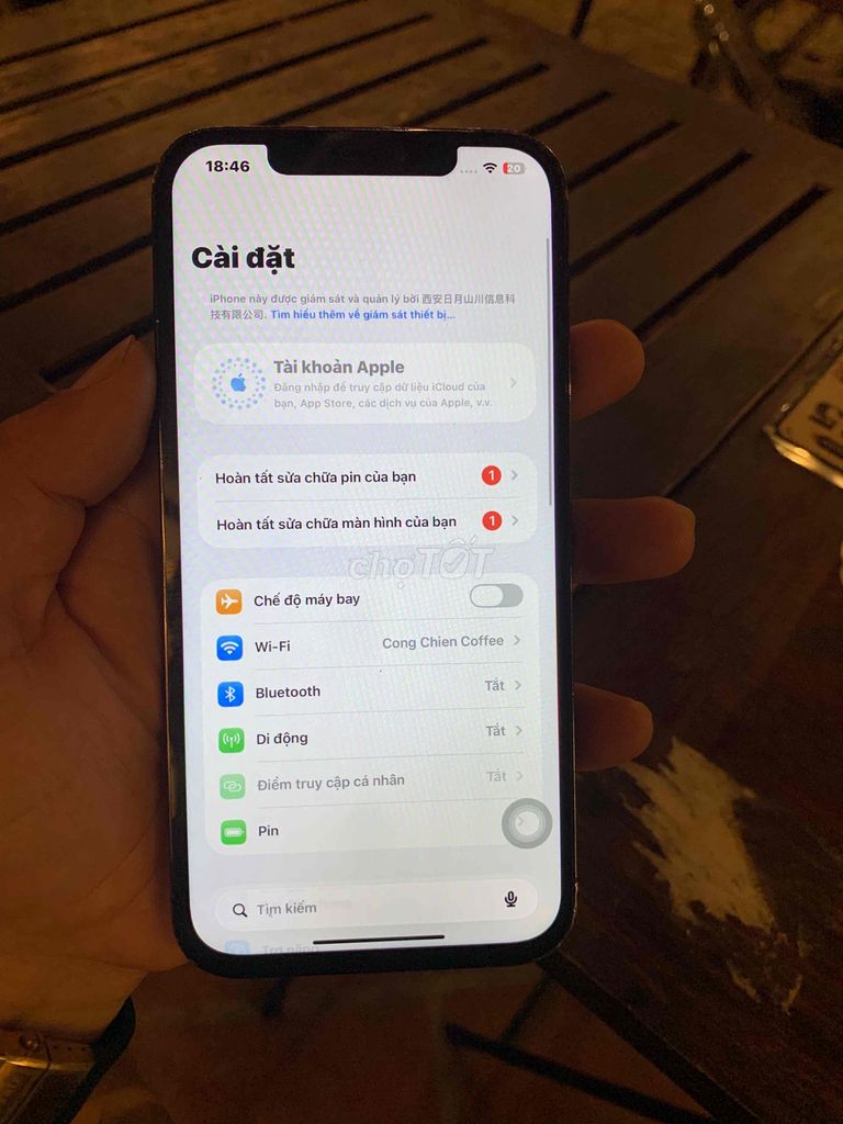 Apple iPhone 12 Pro Max 128GB MDM. Mua bán Điện thoại tại Quận Bình Thuỷ Cần Thơ được đăng bởi điện thoại cũ zin chuẩn hình 1