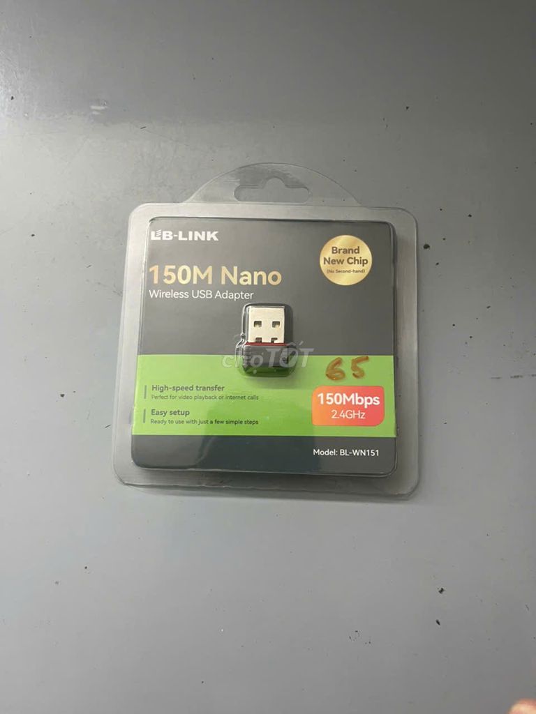 LB-Link 150Mbps – USB Thu Sóng WiFi Siêu Tốc. Mua bán Phụ kiện (Màn hình, Chuột...) tại Thành phố Thủ Đức Tp Hồ Chí Minh được đăng bởi Cũ Giá Rẻ hình 1