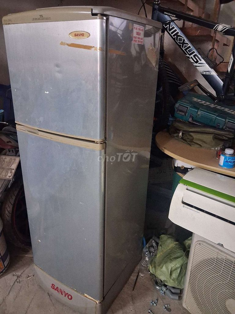 Tủ lạnh Sanyo Xám. Mua bán Tủ lạnh tại Quận 12 Tp Hồ Chí Minh được đăng bởi Trần tâm hình 1