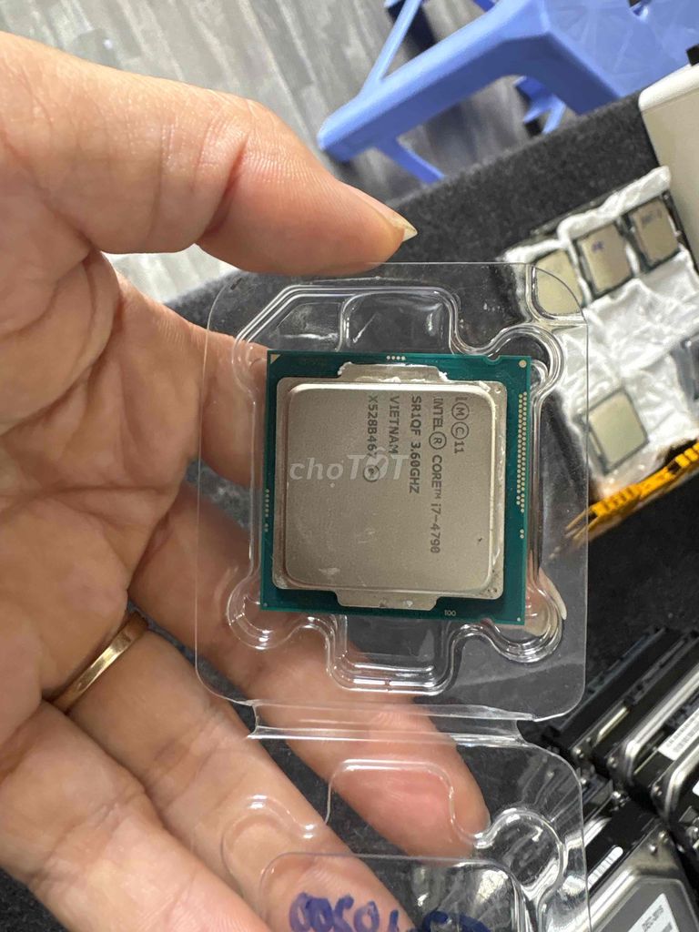 CPU I7 4790 THÁO MÁY BAO ÊM CHẤT LƯỢNG RIN. Mua bán Linh kiện (RAM, Card...) tại Quận Gò Vấp Tp Hồ Chí Minh được đăng bởi ngọc trang hình 1