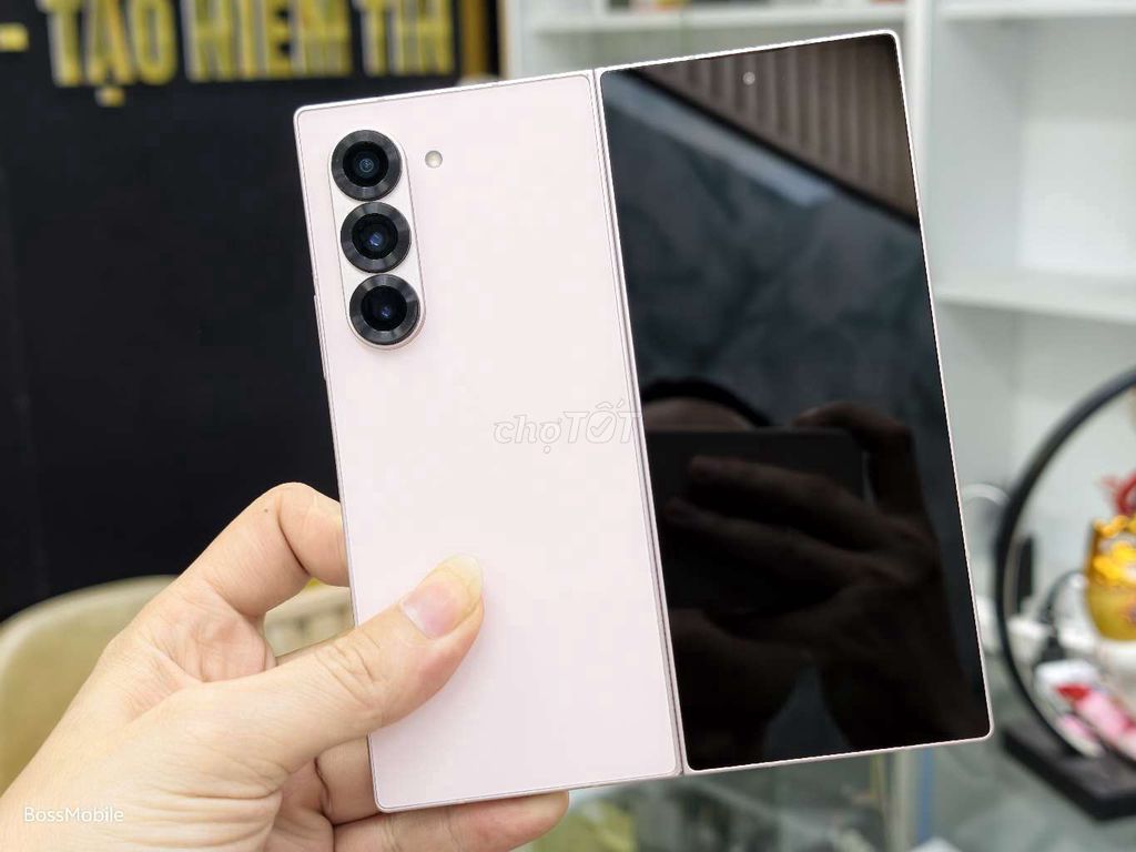 Samsung Z Fold 6 256GB Hồng chính hãng Care+ 5/26. Mua bán Điện thoại tại Quận Hai Bà Trưng Hà Nội được đăng bởi Boss Mobile hình 1