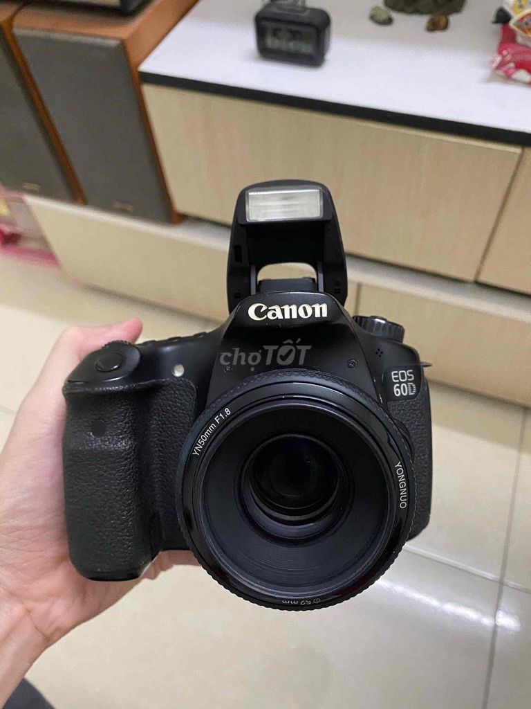Canon 60D kèm lens 50 1.8. Mua bán Máy ảnh, Máy quay tại Quận Hoàng Mai Hà Nội được đăng bởi Hưng hình 1