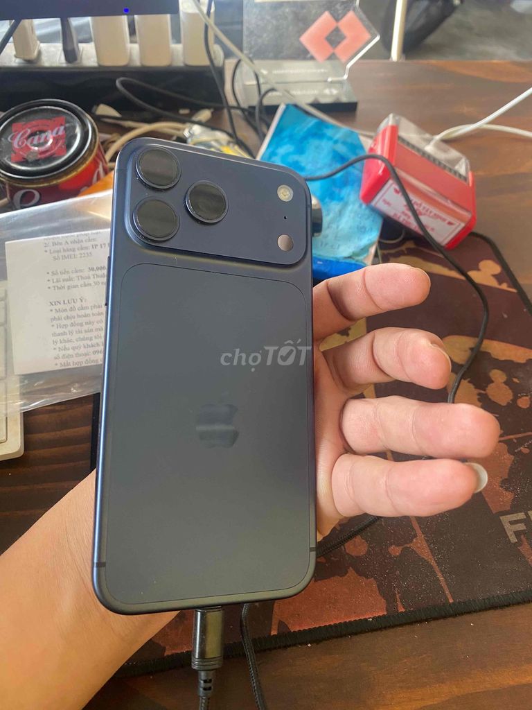 Apple iPhone 17 Pro Max 256GB Đen 99,9%. Mua bán Điện thoại tại Huyện Châu Thành Tây Ninh được đăng bởi CẦM ĐỒ TÂY NINH hình 1