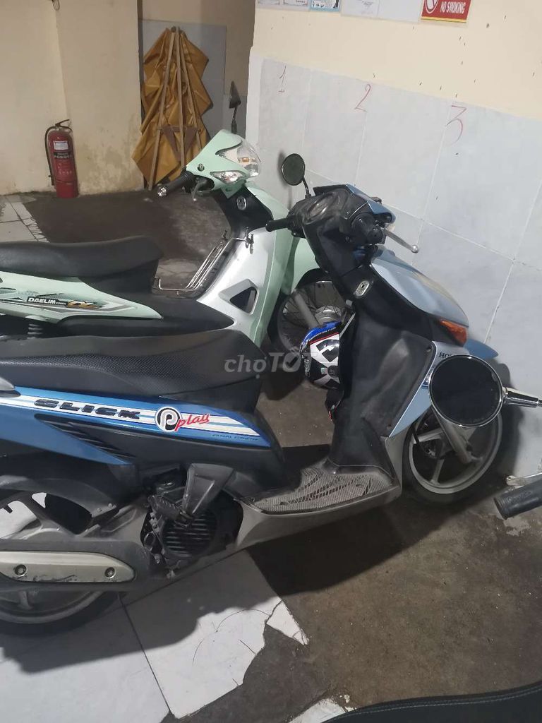 Honda Click Play 2008 Xanh dương. Mua bán Xe máy tại Quận 10 Tp Hồ Chí Minh được đăng bởi ngô thuận phát hình 2