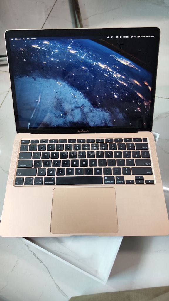 Apple MacBook Air Vàng hồng Ram 16gb SSD 256. Mua bán Laptop tại Quận Đống Đa Hà Nội được đăng bởi Thanh Luyện hình 1