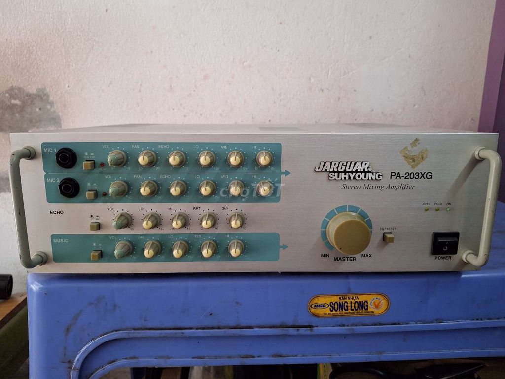 Amply Jarguar Suhyoung PA-203XG Bạc. Mua bán Tivi, Âm thanh tại Quận Hai Bà Trưng Hà Nội được đăng bởi Nguyễn tuấn khôi  hình 1