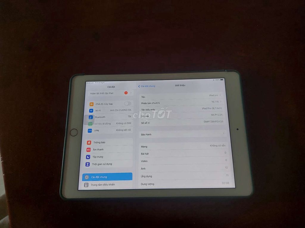 Ipad pro 9.7. Mua bán Máy tính bảng tại Huyện Thanh Oai Hà Nội được đăng bởi Manh hình 1