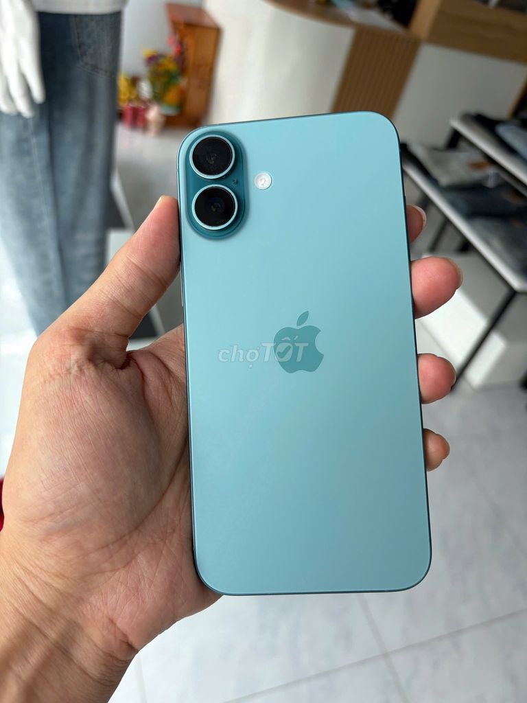 Iphone 16plus 256GB xanh. Mua bán Điện thoại tại Thị xã Phú Mỹ Bà Rịa - Vũng Tàu được đăng bởi PTran hình 1